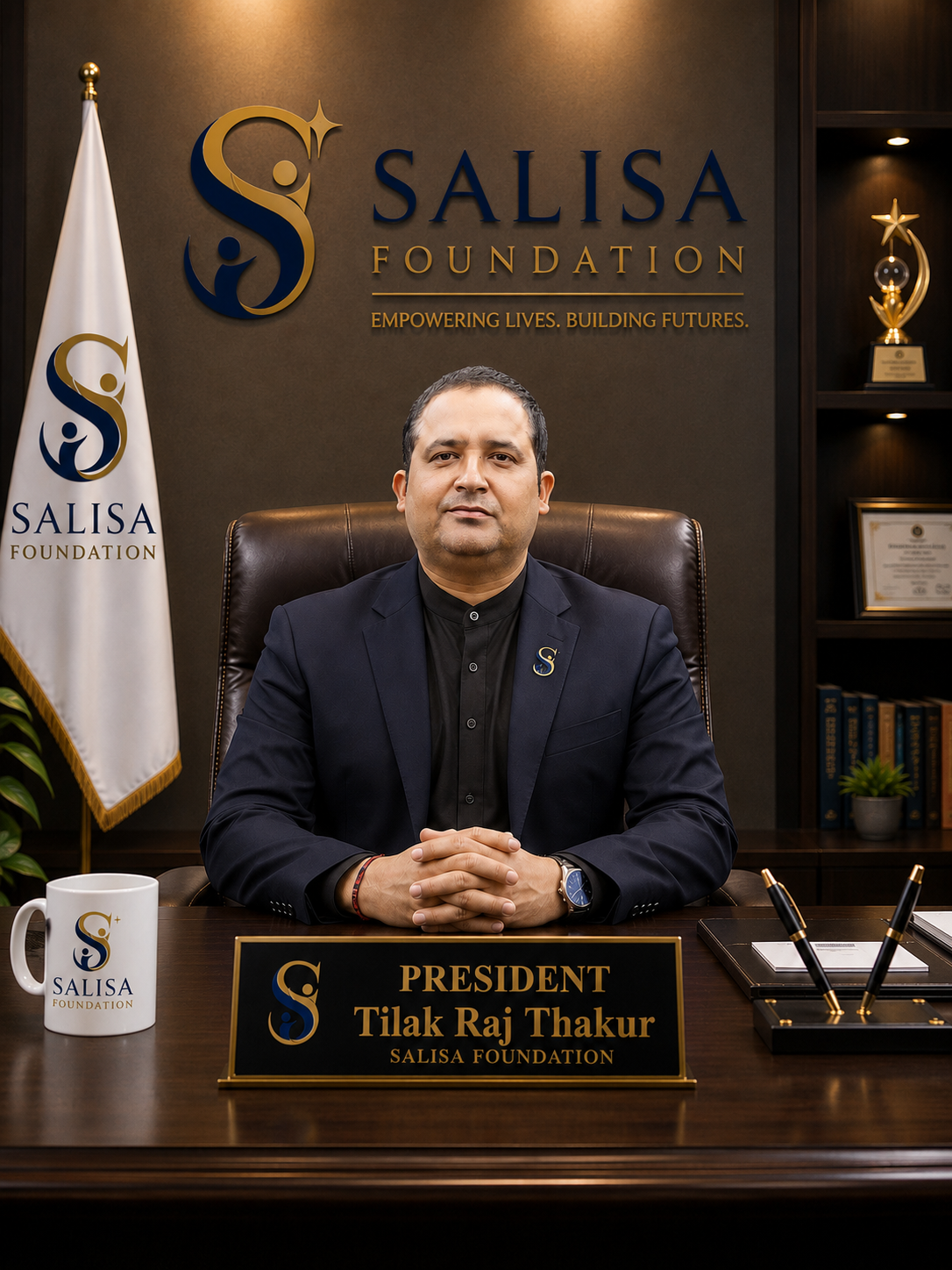 Tilak Raj Thakur, President of Salisa Foundation