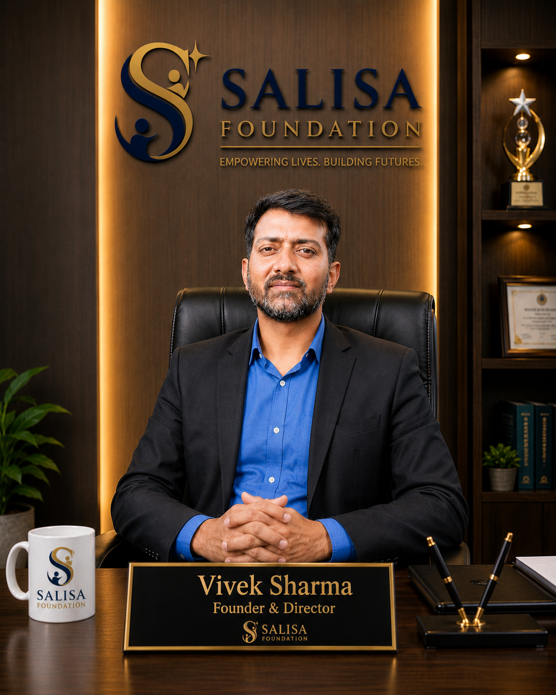 Vivek Sharma, Founder and Director of Salisa Foundation