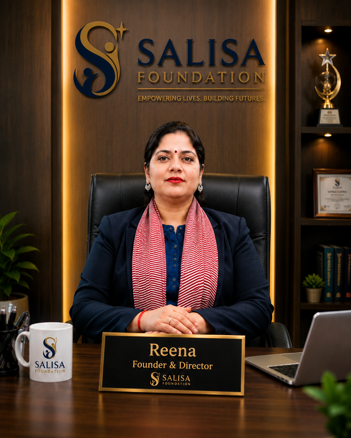 Reena, Director and Founder of Salisa Foundation