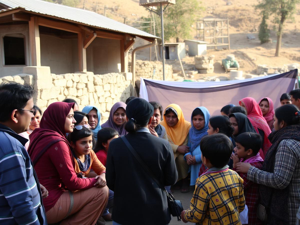 Community outreach in Himachal Pradesh